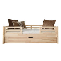 POSTEL 90/190 Myléna Přírodní dřevo - hnědá, dřevo (90/190cm) - Petits-meubles