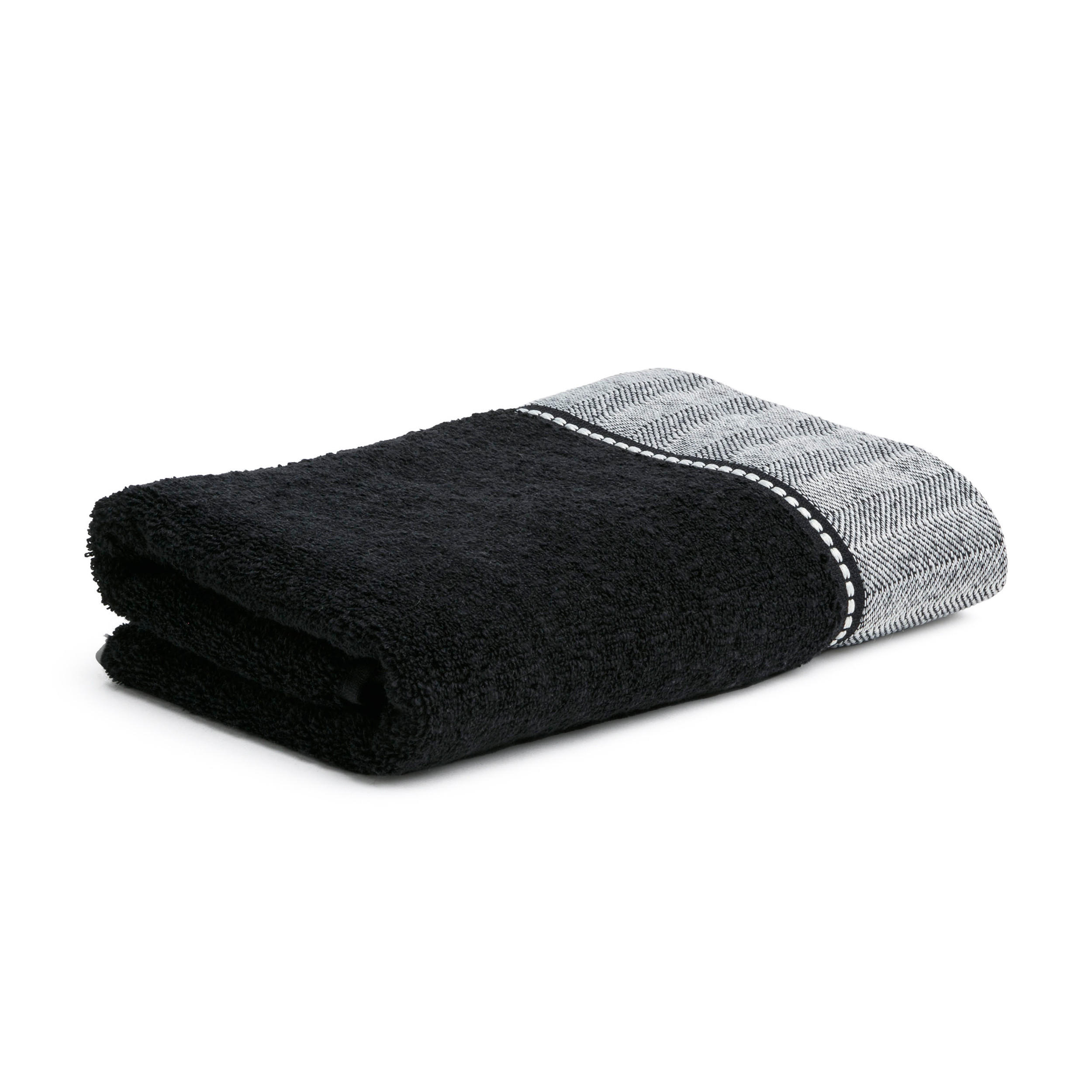 HANDTUCH BROOKLYN - Schwarz, Textil (50/100cm) - MÖVE