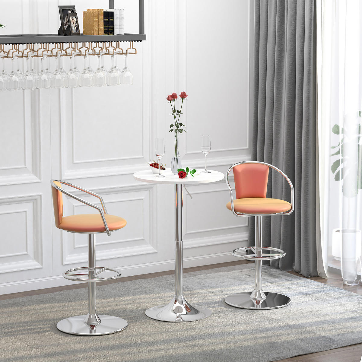 BARTISCH Weiß 1 Stück - Weiß, Kunststoff (60/60/93cm) - GiPP