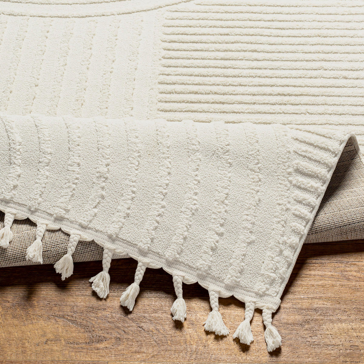 KURZFLORTEPPICH 160/213 cm Beige - Beige, Naturmaterialien/Textil (160/213cm) - LIVABLISS