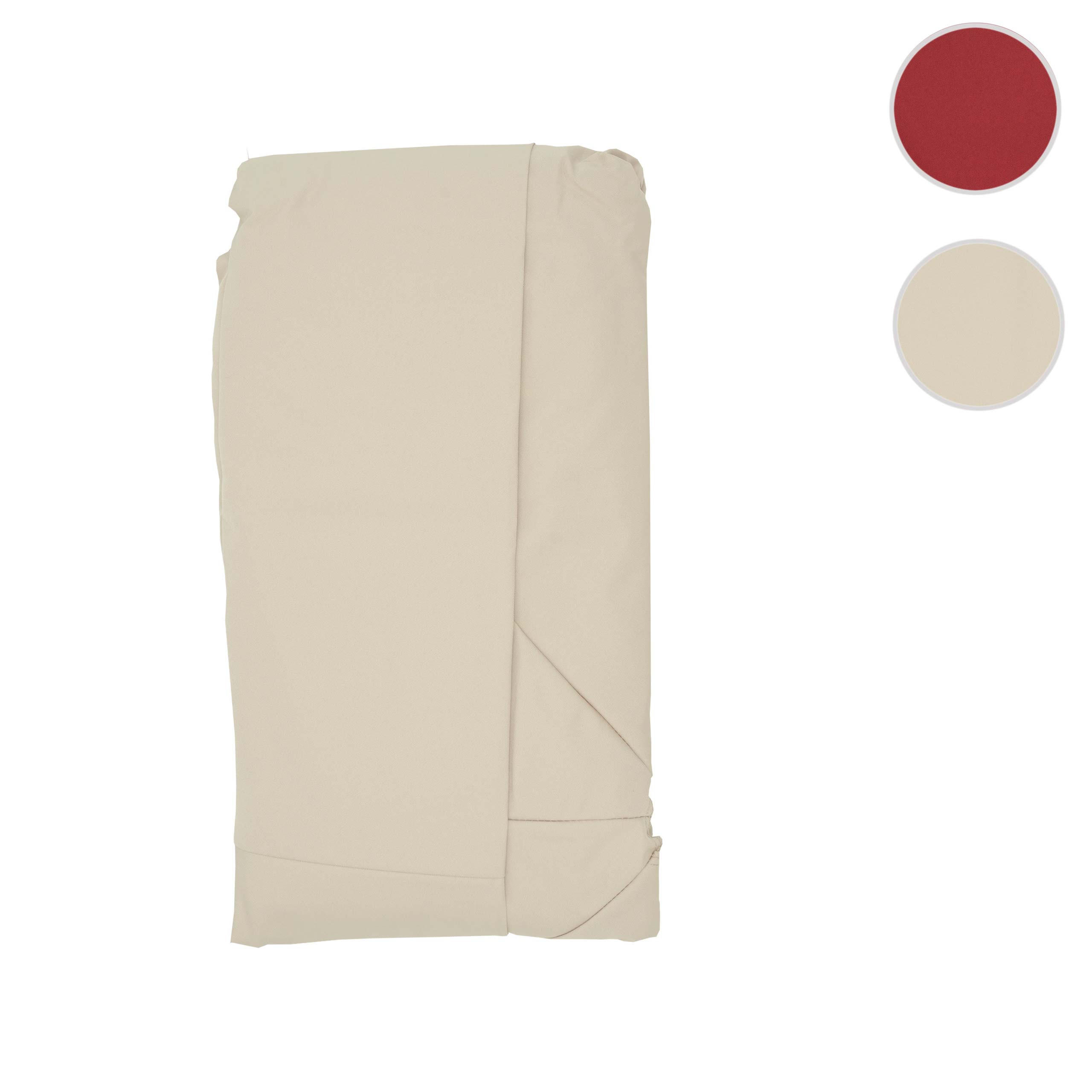 ERSATZ-BEZUG 8 STREBEN RUND Cremeweiß - Weiß, Textil (400/400cm) - MCW