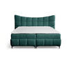 BOXBETT Nova In Rolf - Türkis, Holzwerkstoff/Textil (120/200cm) - Fun Möbel