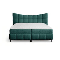 BOXBETT Nova In Rolf - Türkis, Holzwerkstoff/Textil (140/200cm) - Fun Möbel