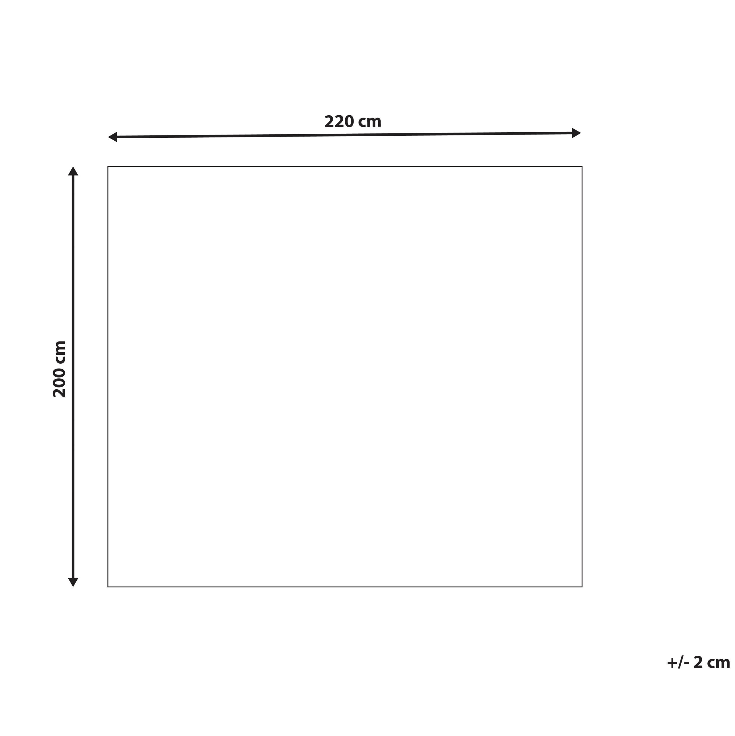 Thumbnail - Beliani Decke, Orange, Textil, 200x220 cm, Wohntextilien, Decken