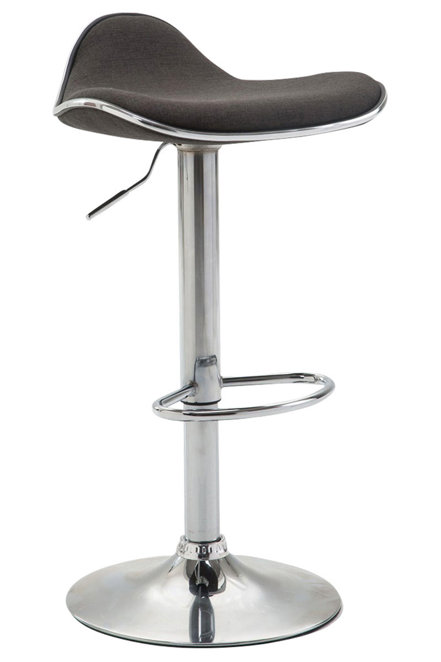 TPFLiving Barhocker Dunkelgrau 45x91x45 cm