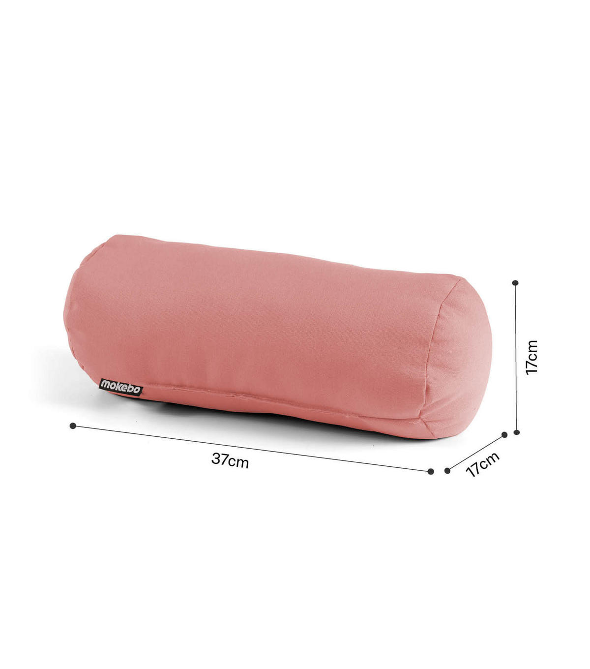 NACKENKISSEN Das Träumchen - Pink, Textil (17/37cm) - Mokebo