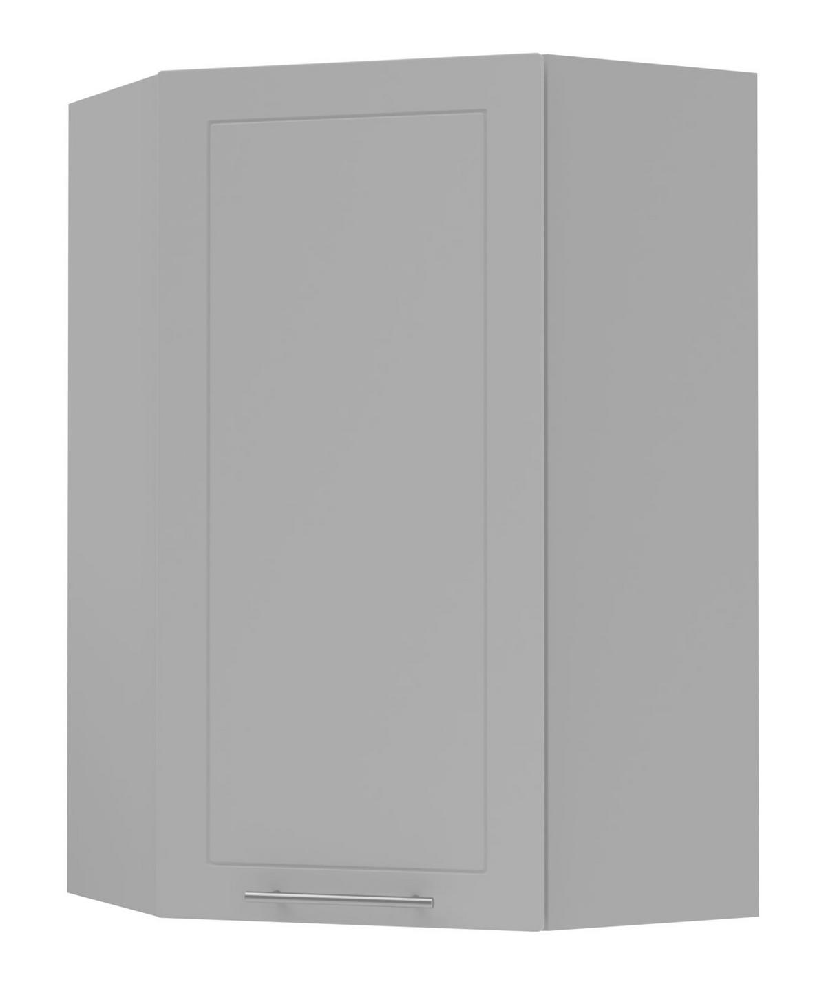 KÜCHENHÄNGESCHRANK Kvantum W4/10/60 Dust Grey Matt / Grau Matt 60 / 60 / 96cm - Grau, Holz/Holzwerkstoff (60/96/60cm) - Feldmann-Wohnen