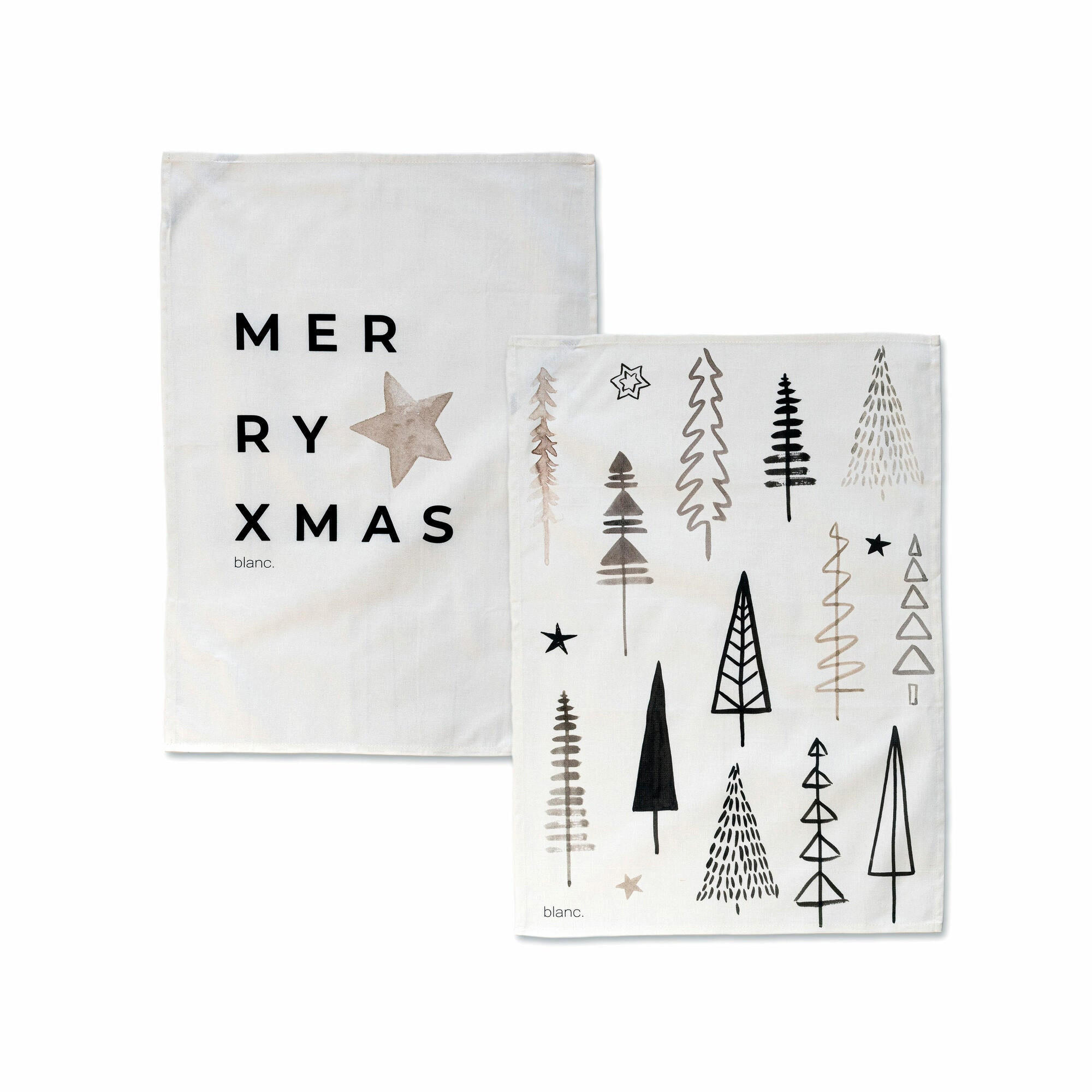 GESCHIRRTUCH (2 tlg) copse 70x50 cm mehrfarbig - Multicolor, Textil (70/50cm) - Happy Friday