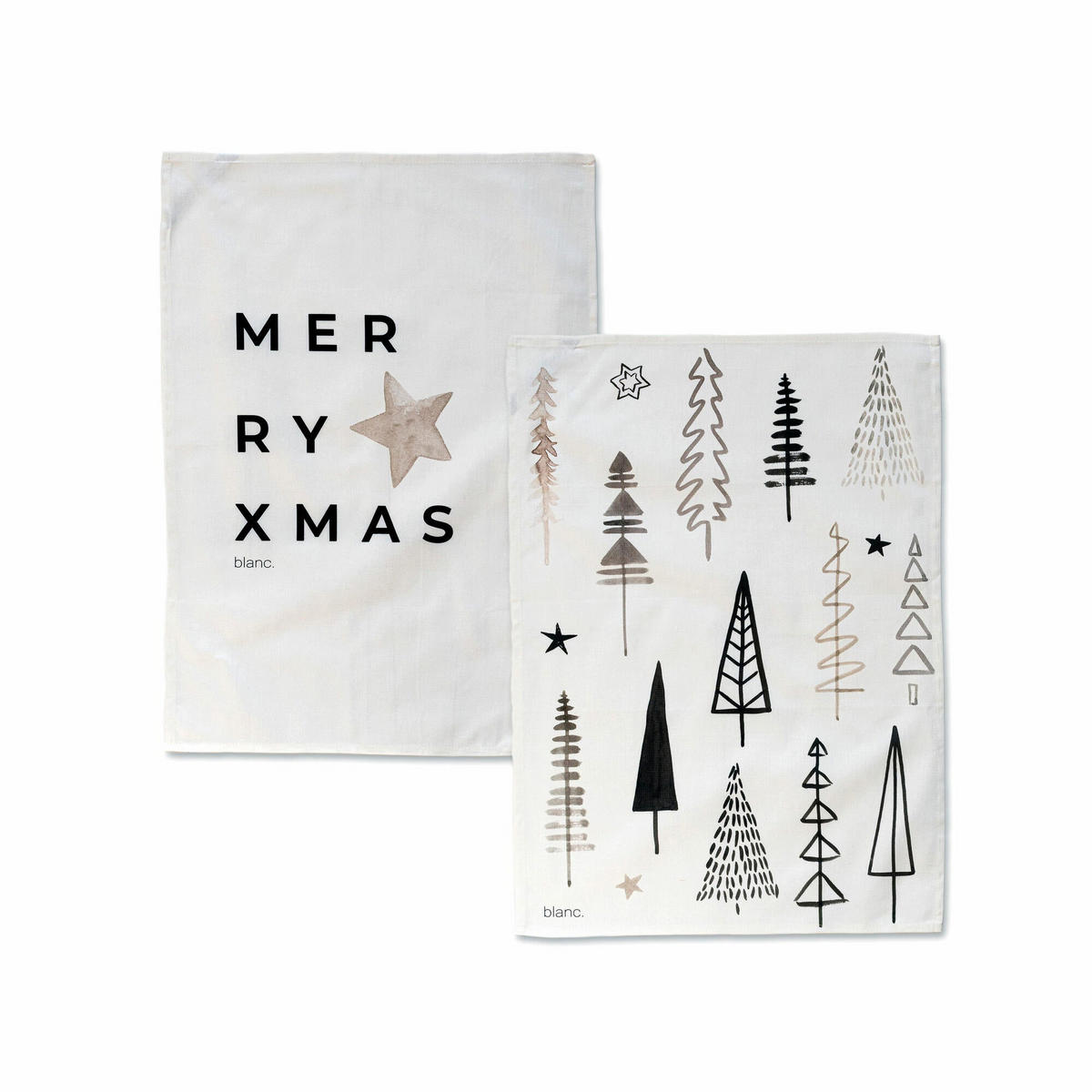 GESCHIRRTUCH (2 tlg) copse 70x50 cm mehrfarbig - Multicolor, Textil (70/50cm) - Happy Friday