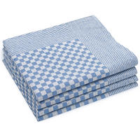 GESCHIRRTÜCHER, 4er-Set, 54x100 cm, 100% Baumwolle, Blau - Blau, Textil (54/100cm) - Zollner