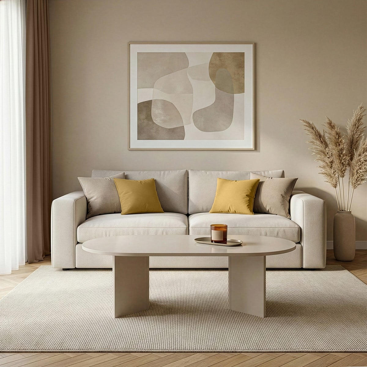 COUCHTISCH - iris 119/60/39,8 cm - Kaschmir, Holzwerkstoff (65/60/39.8cm) - Calicosy