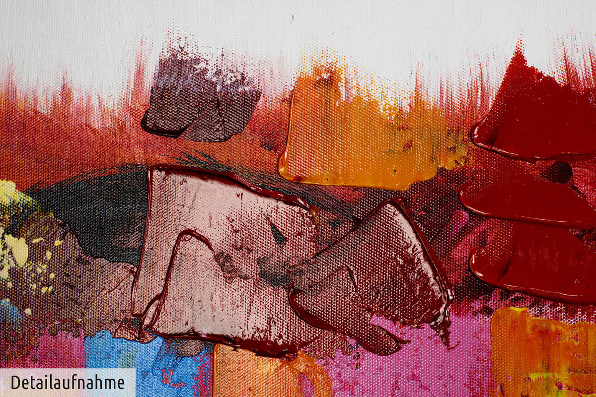 ÖLGEMÄLDE 120/40 cm - Multicolor, Holz/Textil (120/40cm) - KUNSTLOFT