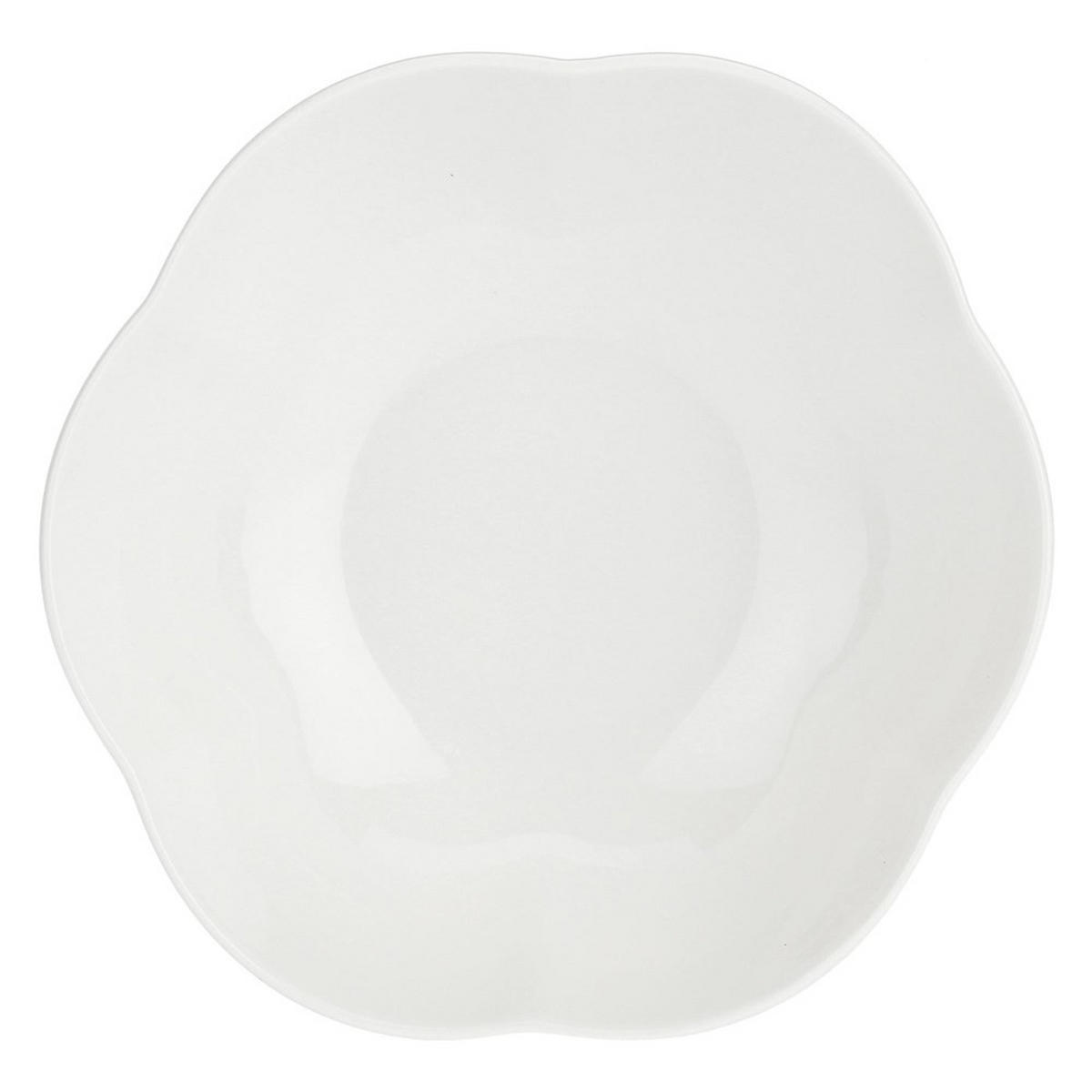 KÜCHENSCHÜSSEL Weiß 15/15/7 cm P000200915Z - Weiß, Keramik (15cm) - La Porcellana Bianca 