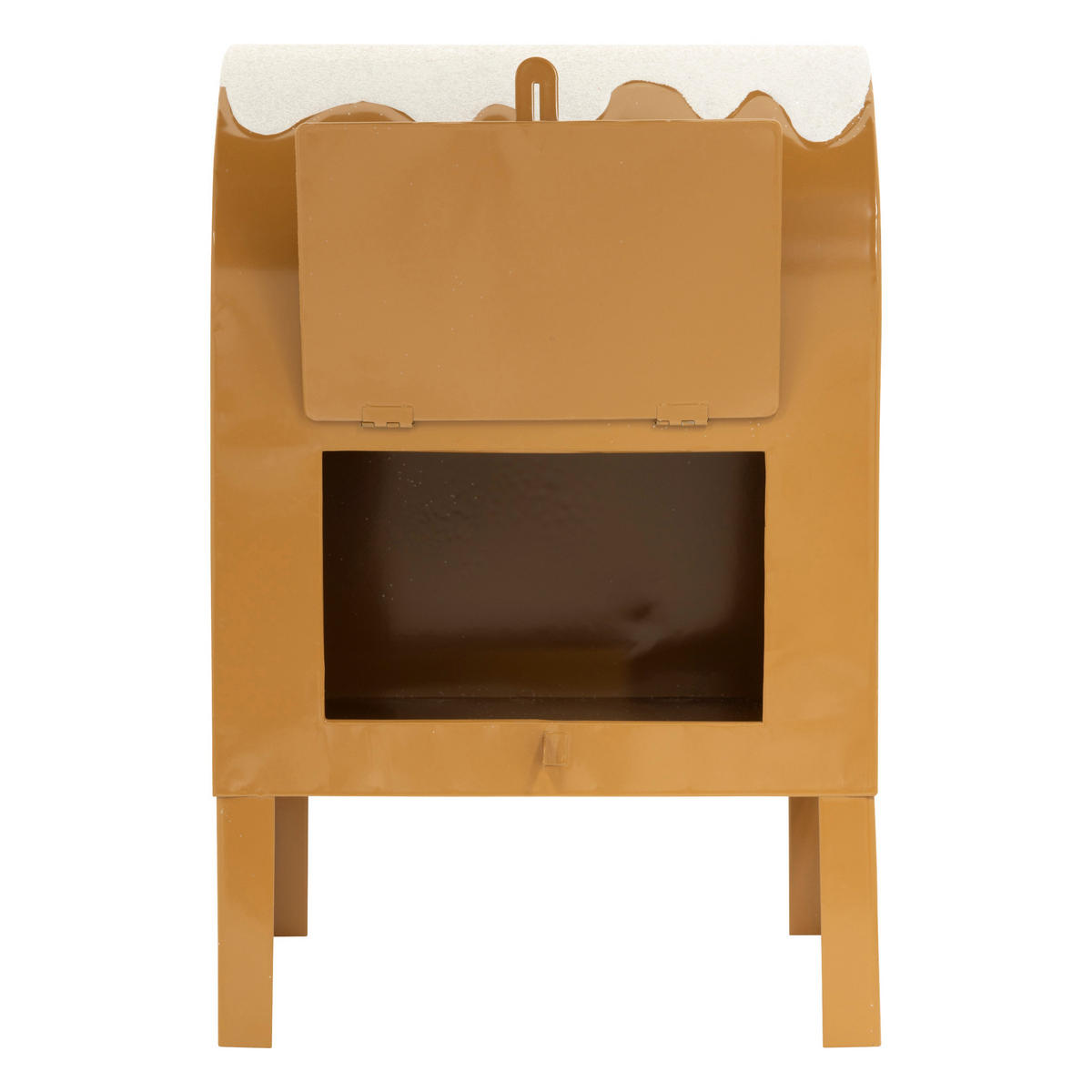 BRIEFKASTEN Metall Weihnachtsmann 34 cm - Goldfarben, Metall (16/34/20.5cm) - Atmosphera Createur d´interieur