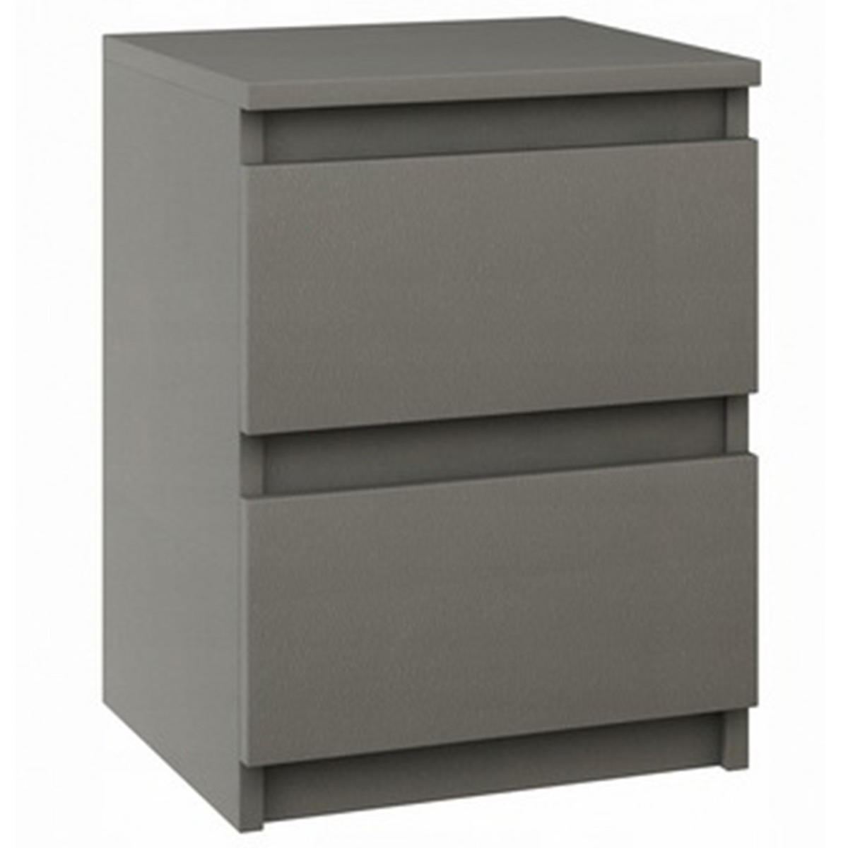 NACHTTISCH bella2 grau matt - Grau, Holzwerkstoff (30/40/30cm) - roe furniture