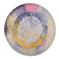 FLACHWEBETEPPICH Cosima 160x160 cm - Multicolor, Textil (160/160cm) - Gino Falcone
