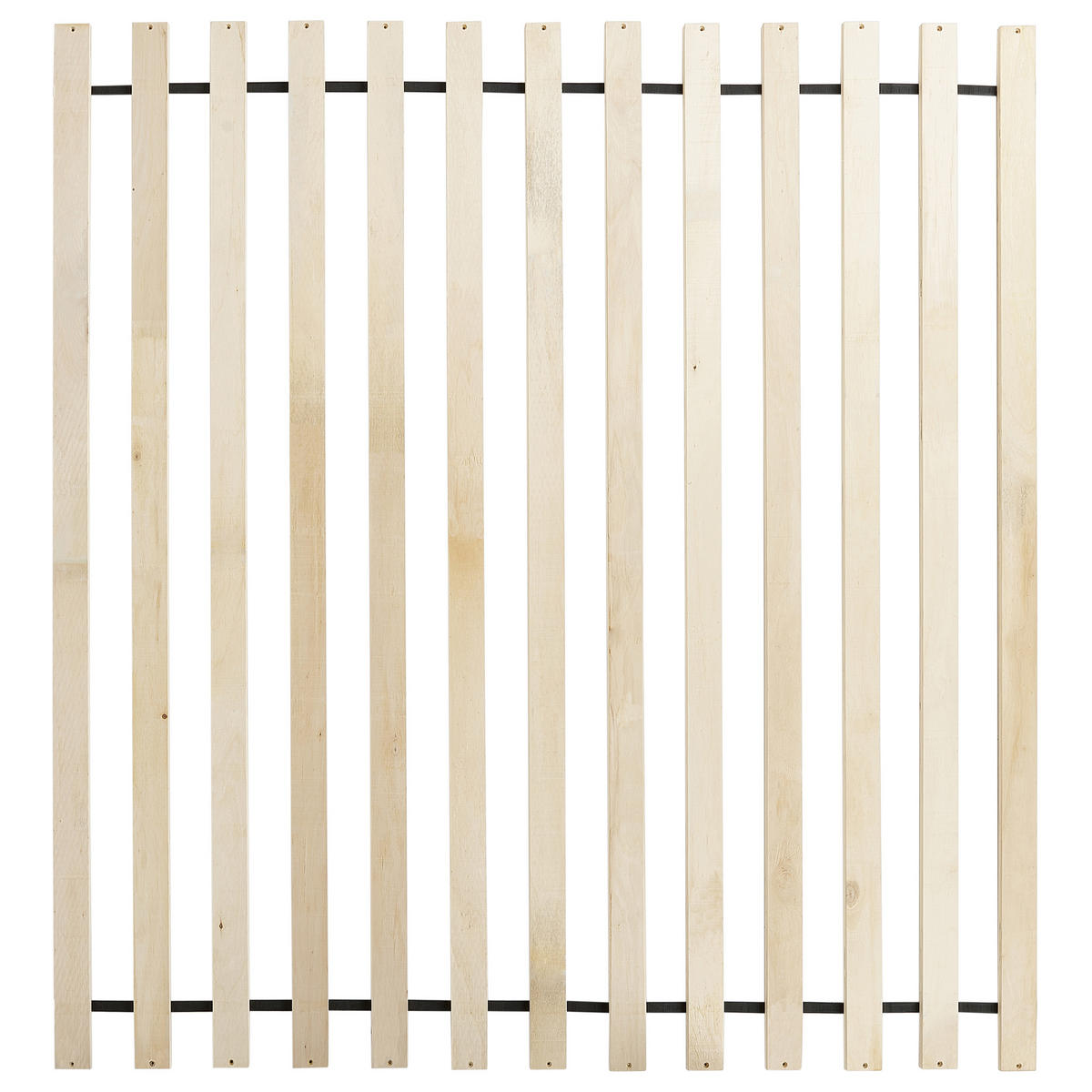 PAT fără tablie 180/200 cm lemn de cauciuc maro închis Antras - maro închis, lemn (180/200cm) - Beliani