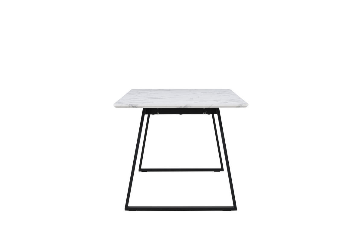 ESSTISCH weiß - Weiß, Holzwerkstoff (90/200/75cm) - ebuy24