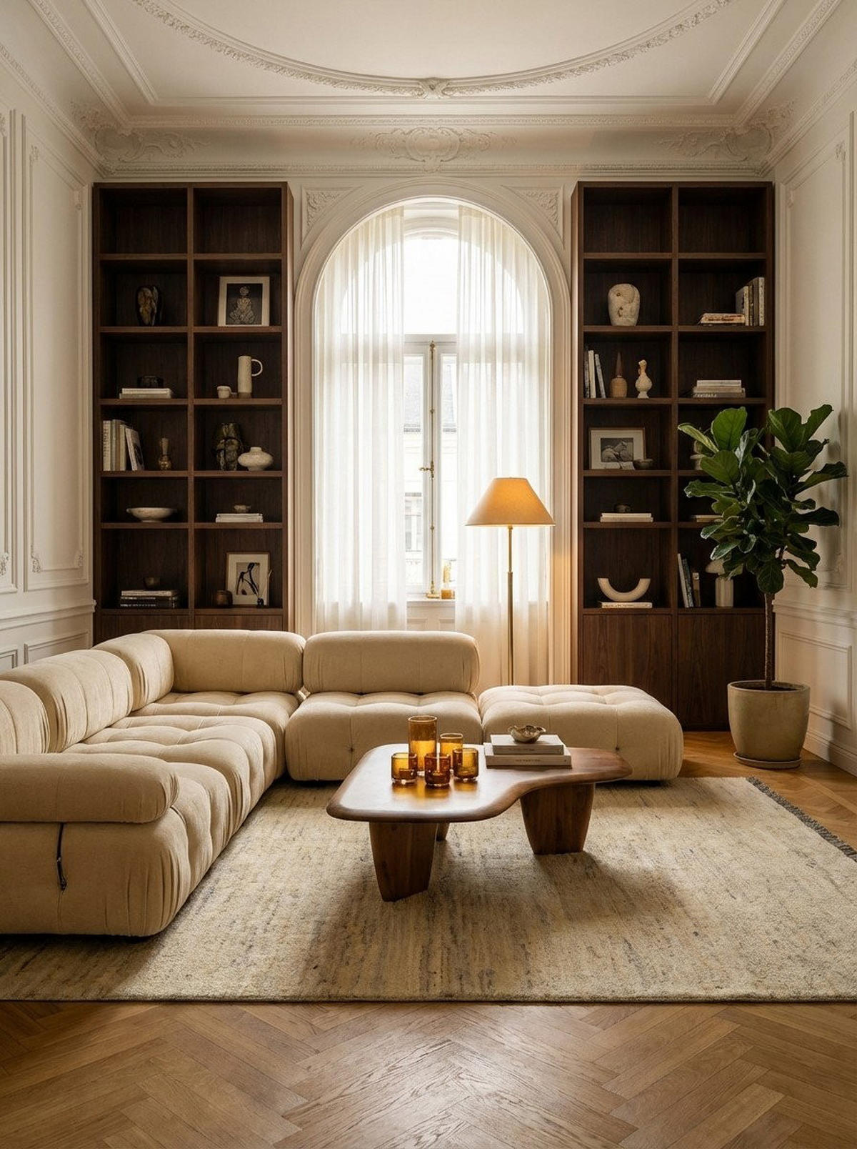 GABBEH-TEPPICH handgeknüpft Beige 190/152 cm Schurwolle - Beige, Textil (152/190cm) - Looma