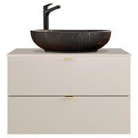 WASCHTISCH Durango-56 - Beige, Holzwerkstoff (81/65/47cm) - Lomado