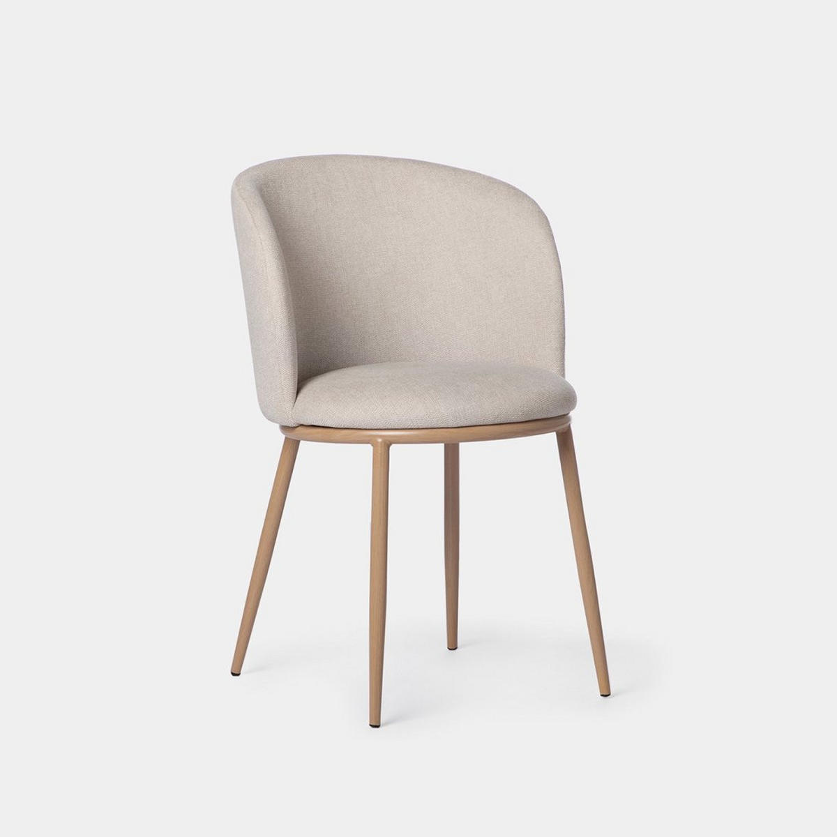 ESSZIMMERSTUHL Nolan Beige 51 cm x 80 cm - Beige, Textil (51/80/57cm) - Klast Home
