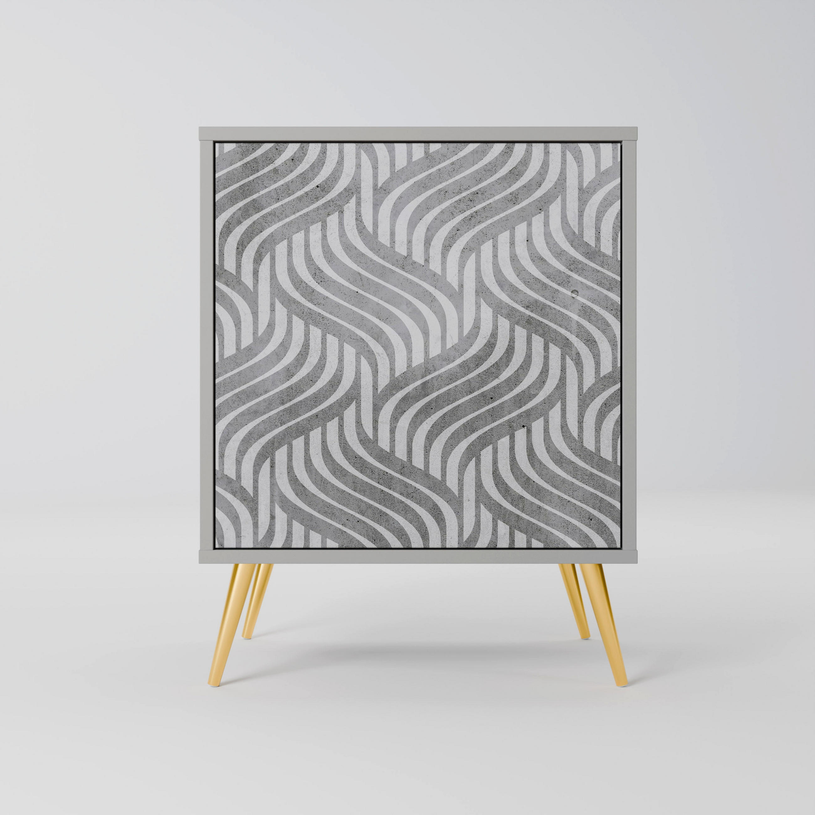 SpaceRebels Sideboard Grau 57.5x75.5x42 cm