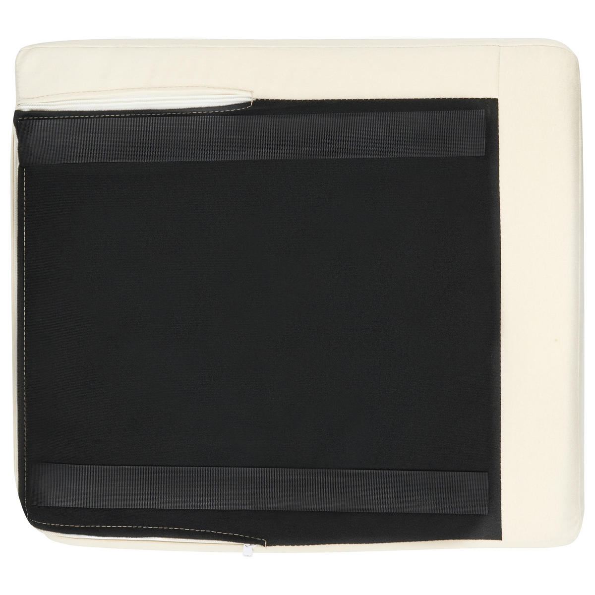 SESSEL Helles Beige Motala - Hellbraun/Beige, Textil (77/76/80cm) - Beliani