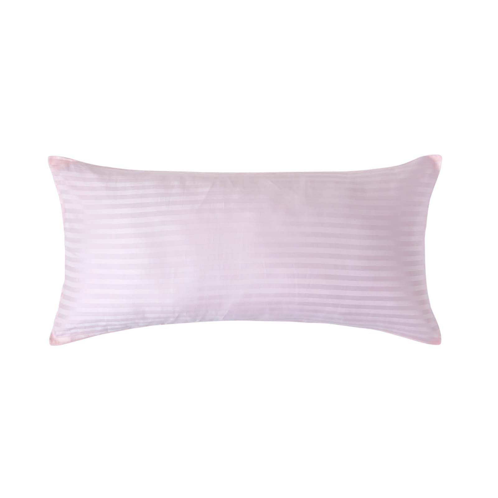 KISSENBEZUG Damast, Ägyptische Baumwolle, Fadendichte 330 - Rosa, Textil (40/80cm) - Homescapes