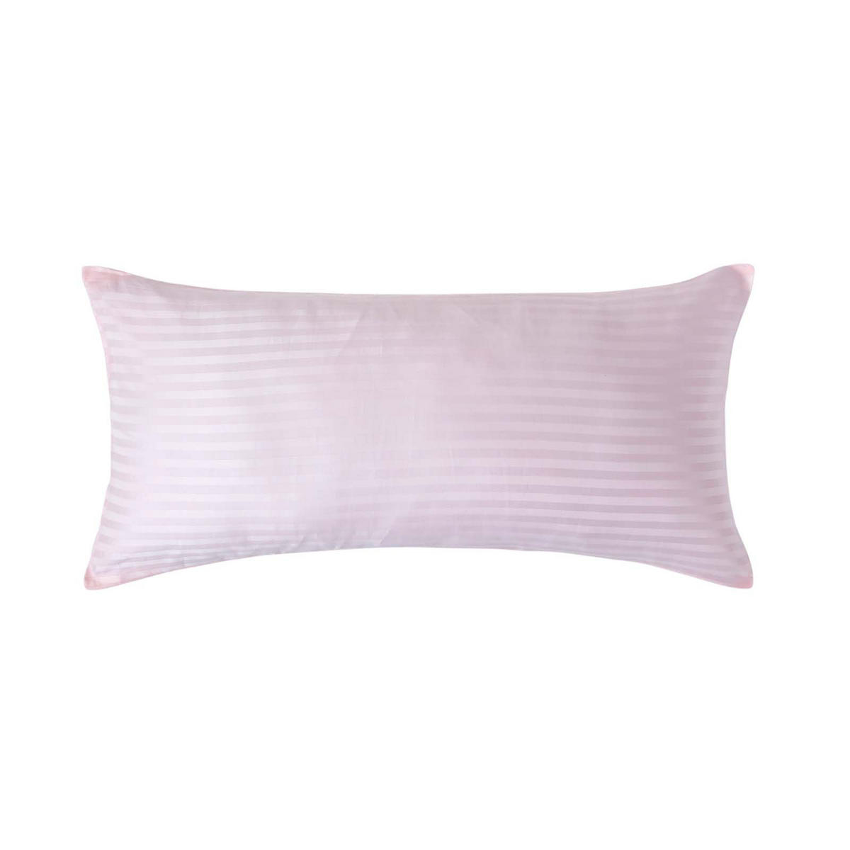 KISSENBEZUG Damast, Ägyptische Baumwolle, Fadendichte 330 - Rosa, Textil (40/80cm) - Homescapes