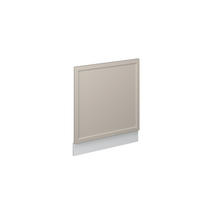 FRONTBLENDE Fame-Line GrauBeige 60 cm ohne AP - Weiß/Grau, Holzwerkstoff (60/67.4/1.6cm) - Vicco
