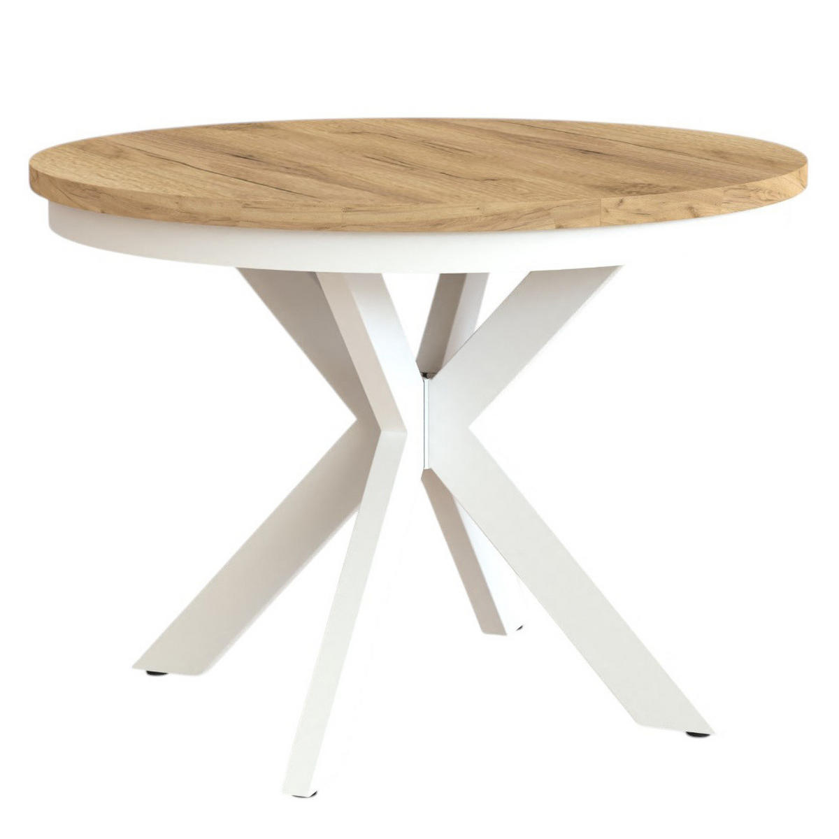 ESSTISCH 100-180 BELLAMI Eiche craft - Eiche Artisan, Holzwerkstoff (100/100/75cm) - Compleo24