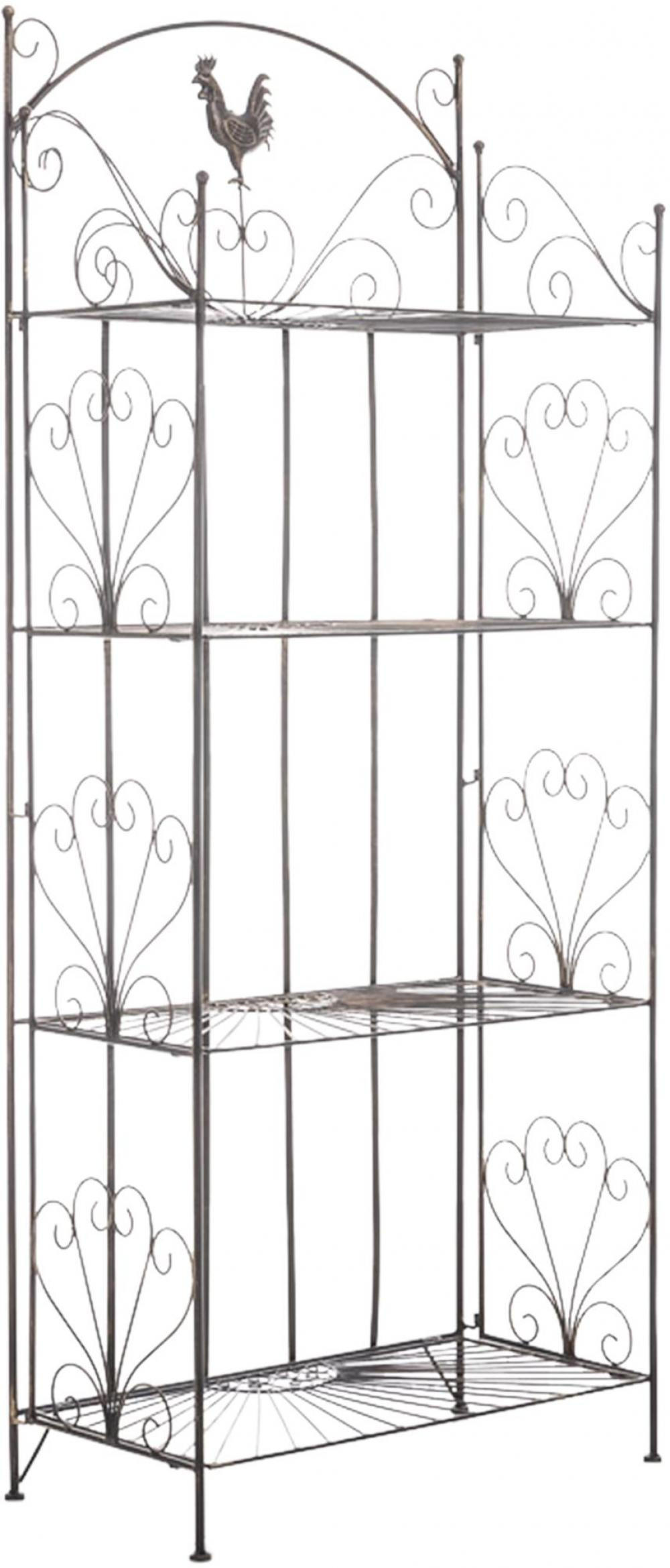 STANDREGAL Metall Bronze - Bronzefarben, Metall (61.5/153/33cm) - CLP