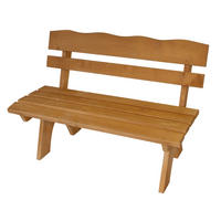 GARTENBANK Drieburg 2-Sitzer 120cm aus Kiefer massiv - Braun, Holz (120/82/60cm) - TPFGarden