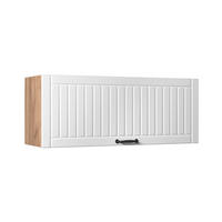 NÁSTENNÁ SKRINKA Fame-Line, Biely vidiecky dom/Dub Goldkraft, 100 cm - biela/dub medový, kompozitné drevo (100/40/34.1cm) - Vicco