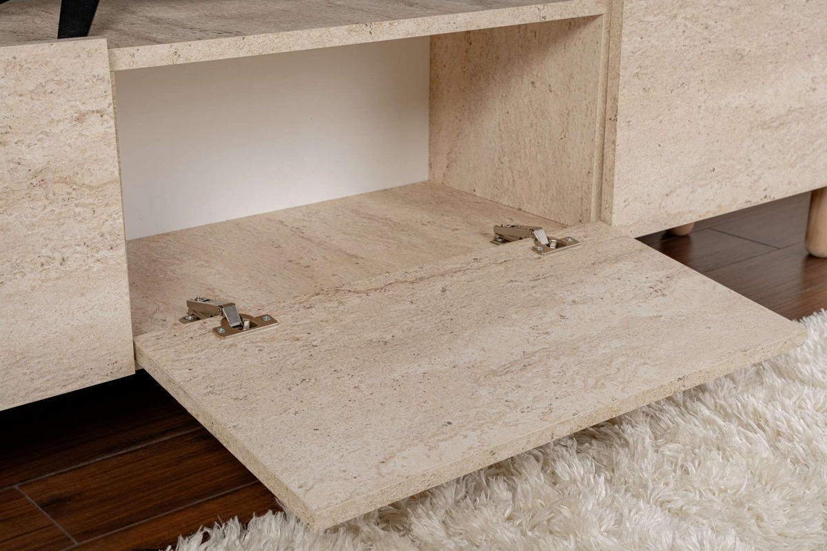 TV-MÖBEL alvin beige - Beige, Holz (31/42/180cm) - Habitat Garten