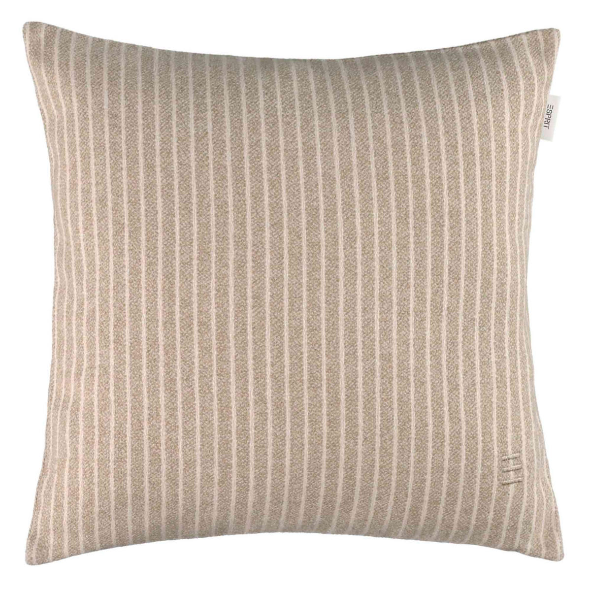 ZIERKISSENHÜLLE DEKOKISSENHÜLLE FUN STRIPE 2er Set - Beige, Textil (38/38cm) - Esprit