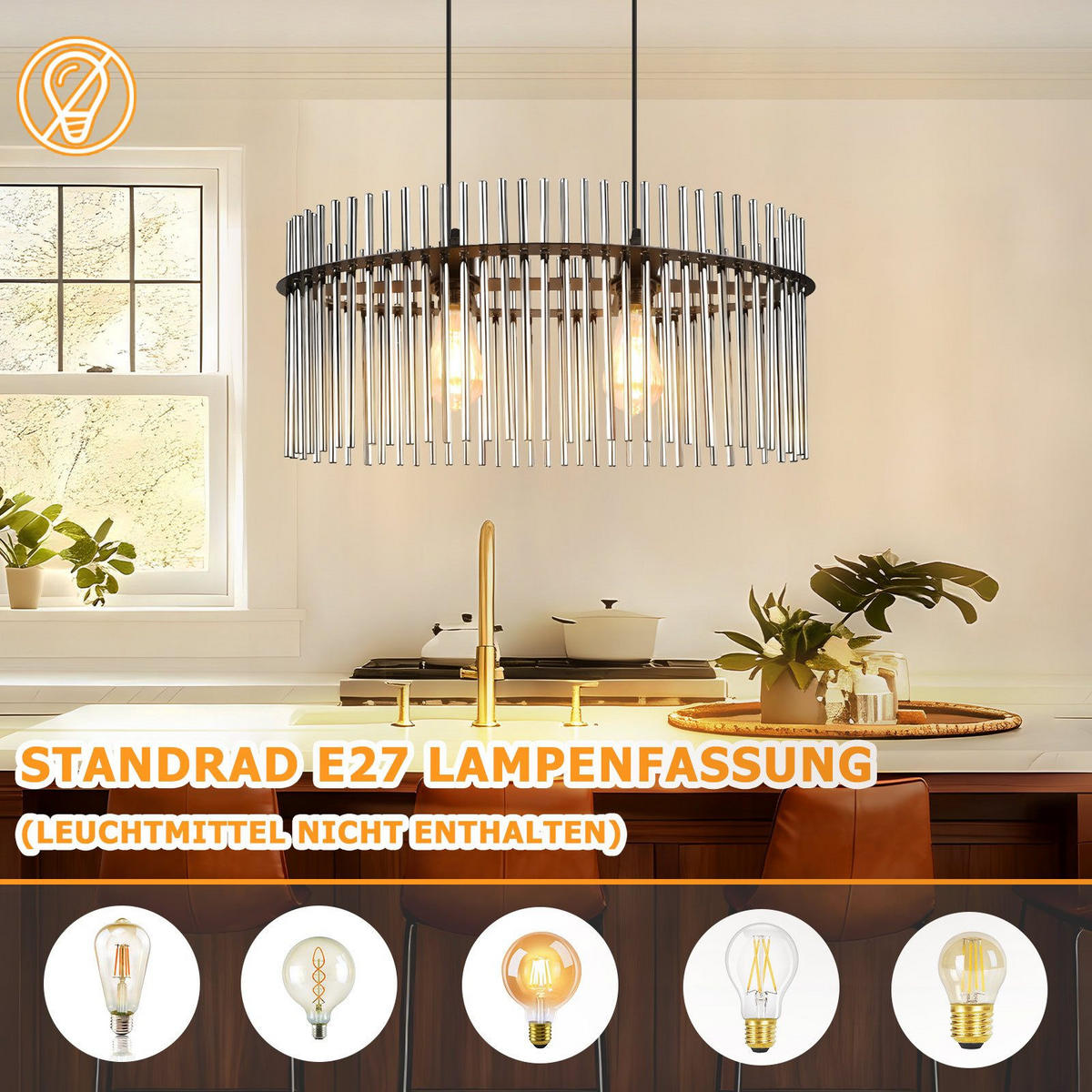 PENDELLEUCHTE BALL Ⅲ 25/60/150 cm - Schwarz, Metall (25/60/150cm) - Nettlife