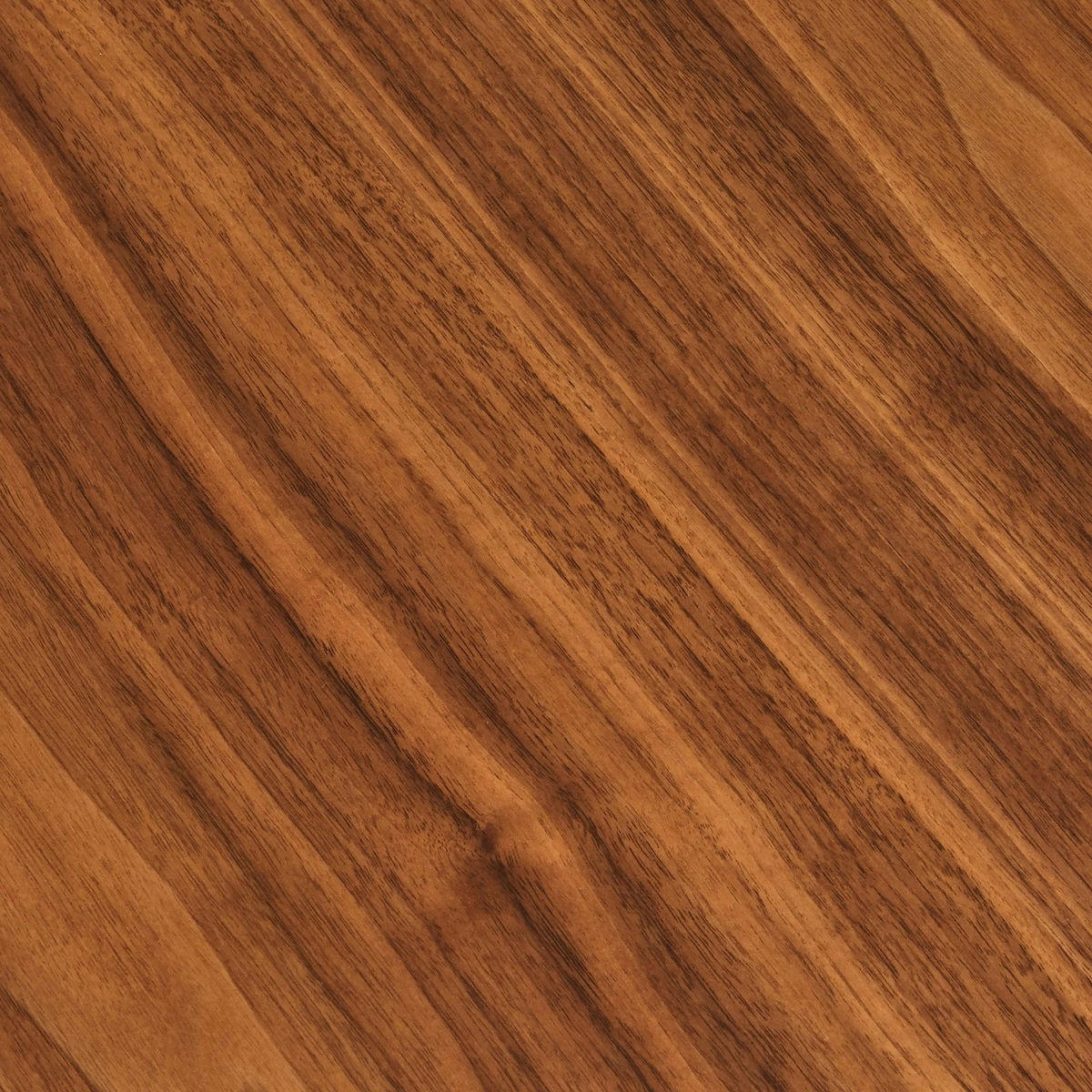 ESSTISCH 200/100/76 Amerikanisches Walnussfurnier rechteckig - Schwarz/Braun, Holz/Metall (200/100/76cm) - Furnhouse