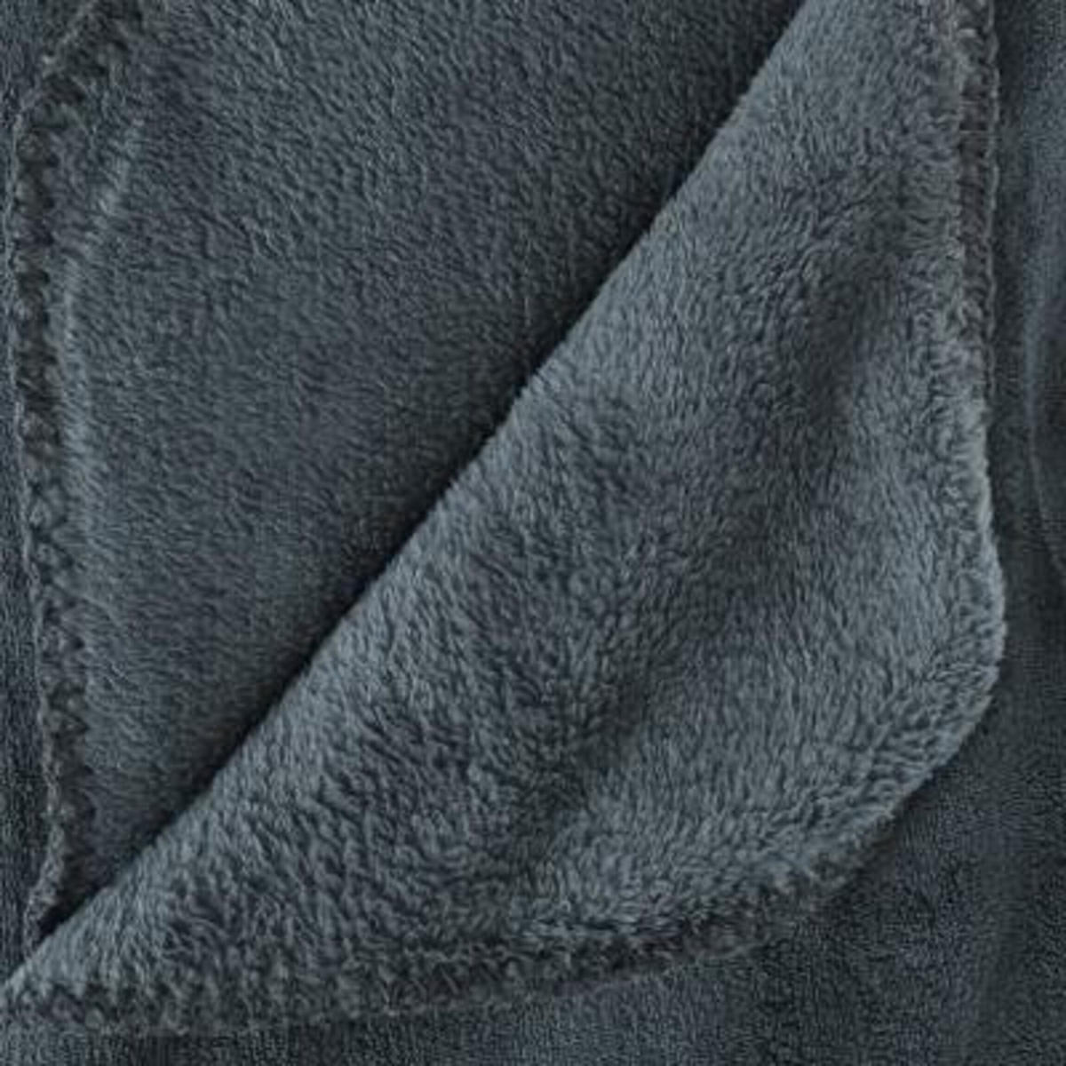 FLEECEDECKE 180 cm - Blau, Textil (180/230cm) - Atmosphera Createur d´interieur