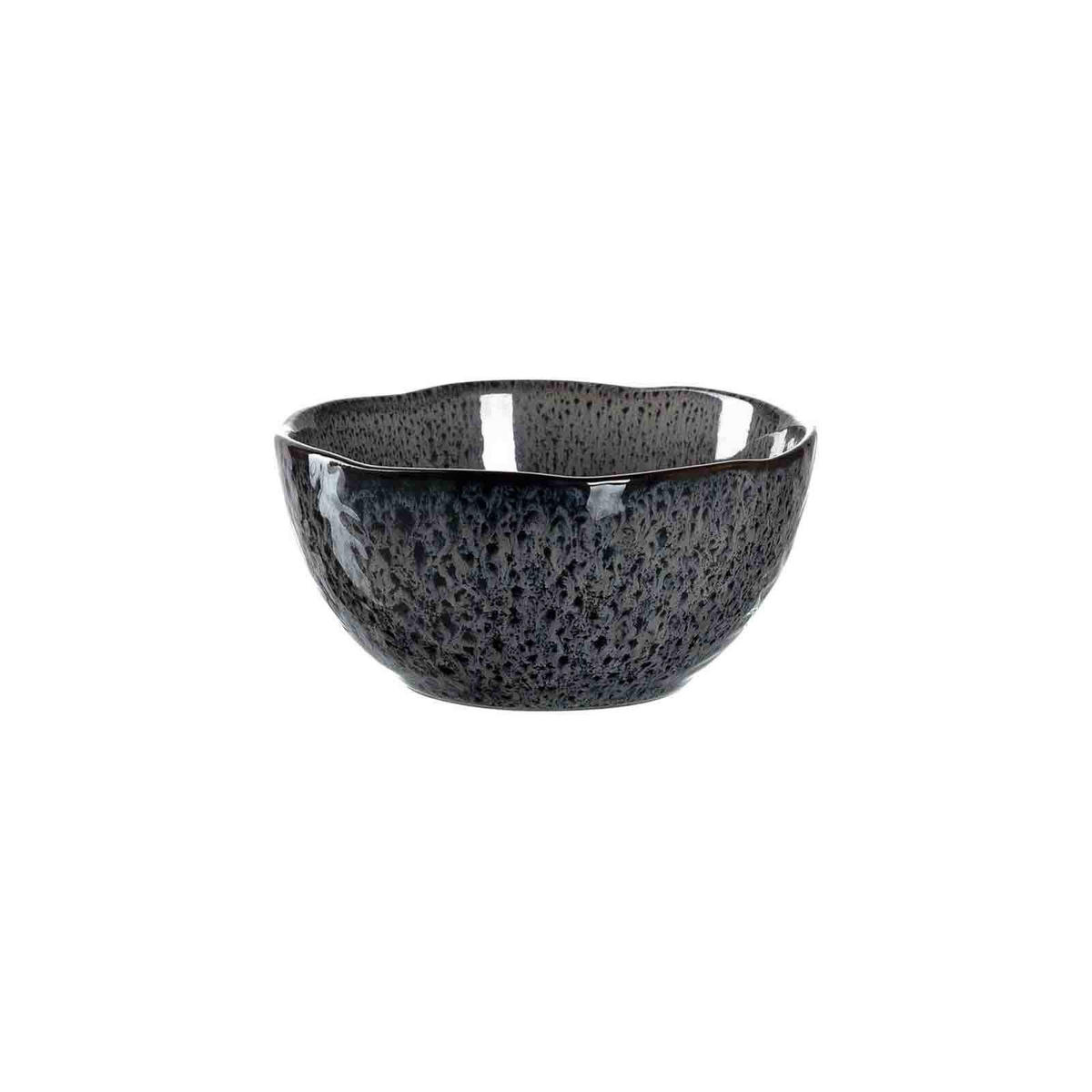 TAFELSERVICE Matera Anthrazit 18er Set - Grau, Keramik (1/1/1cm) - Leonardo Living