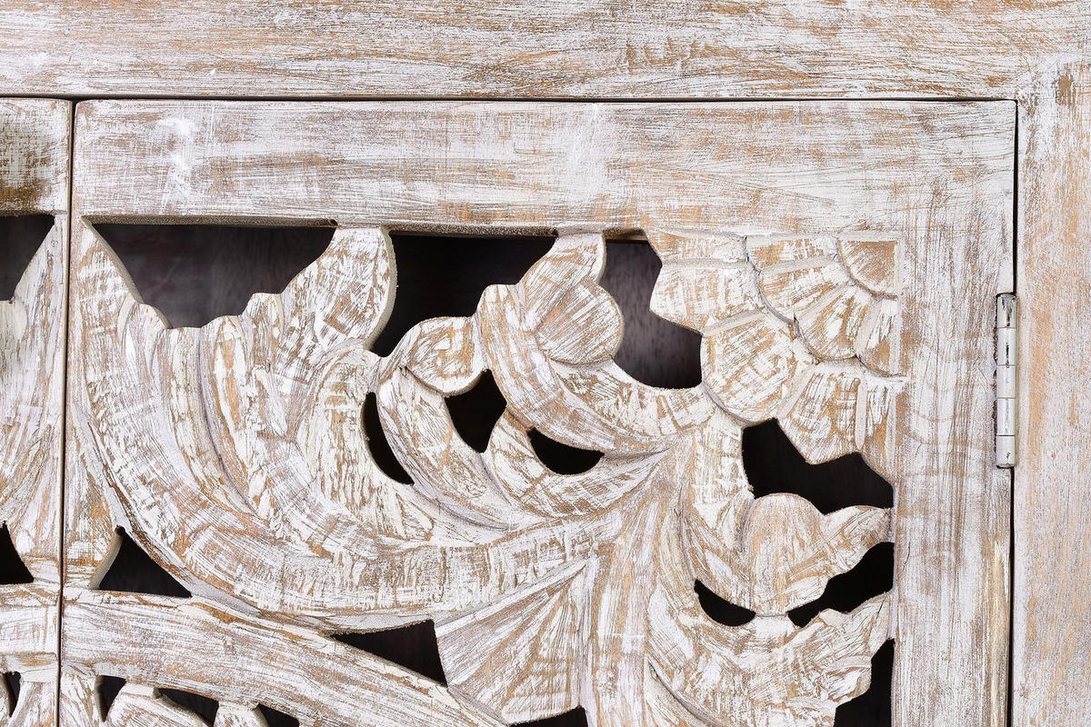 HIGHBOARD aus Mangoholz - Perlmutt, Holz (38/176/85cm) - Giner y Colomer