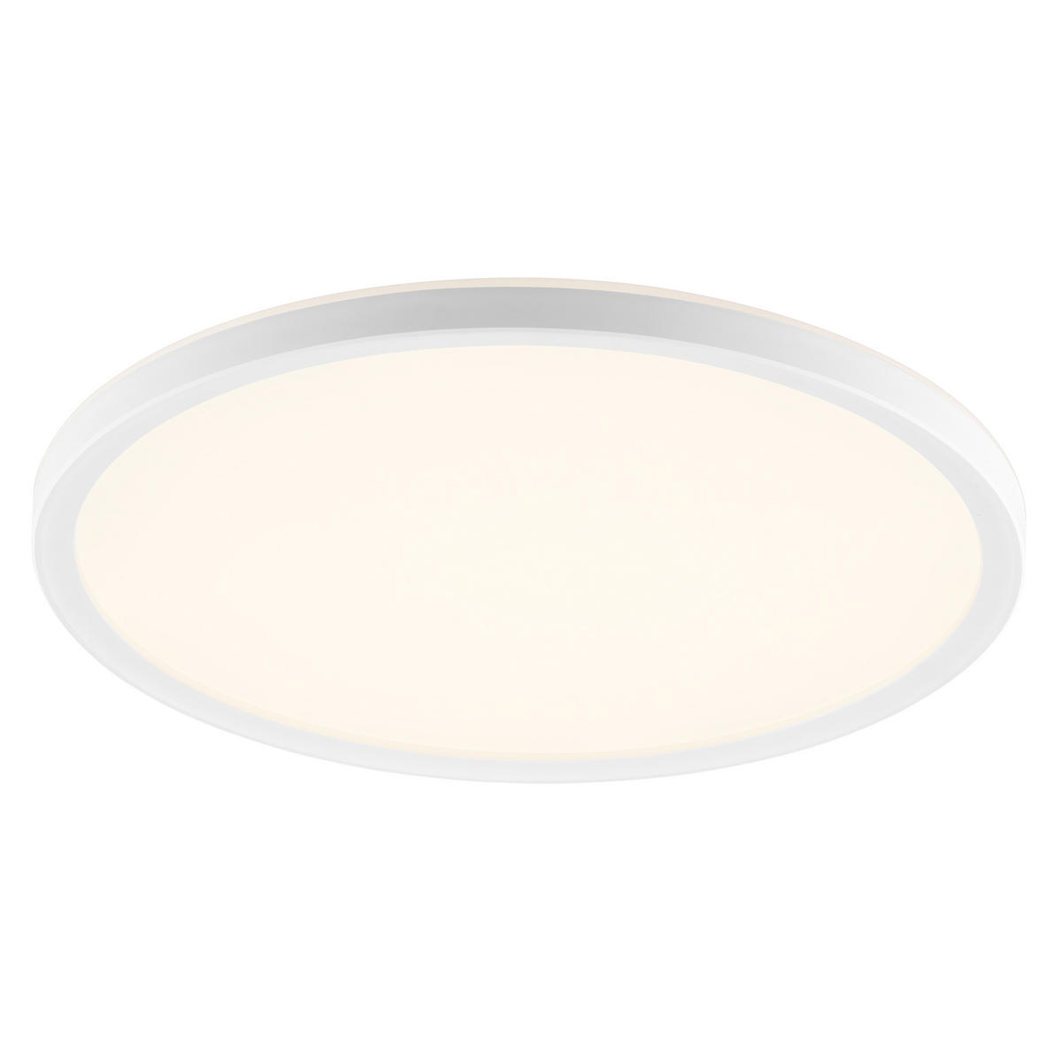 LED DECKENLEUCHTE Samora Weiß 29,3/29,3/2,6 cm - Weiß, Kunststoff (29.3/29.3/2.6cm) - Brilliant