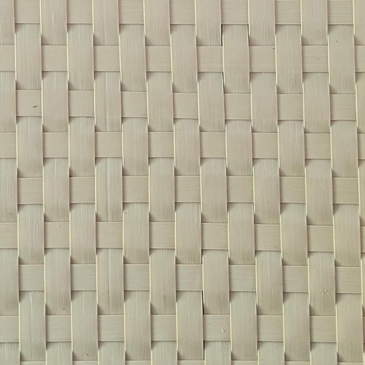 SICHTSCHUTZSTREIFEN Rattan für Doppelstabmatten UV-beständig Beige 10x 2,55m - Beige, Kunststoff (2550/19cm) - ZAUN|ZU