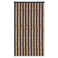 FLAUSCHVORHANG (100x220 cm) Türvorhang in "Beige-Braun" - Beige, Kunststoff (100/2/220cm) - Arsvita