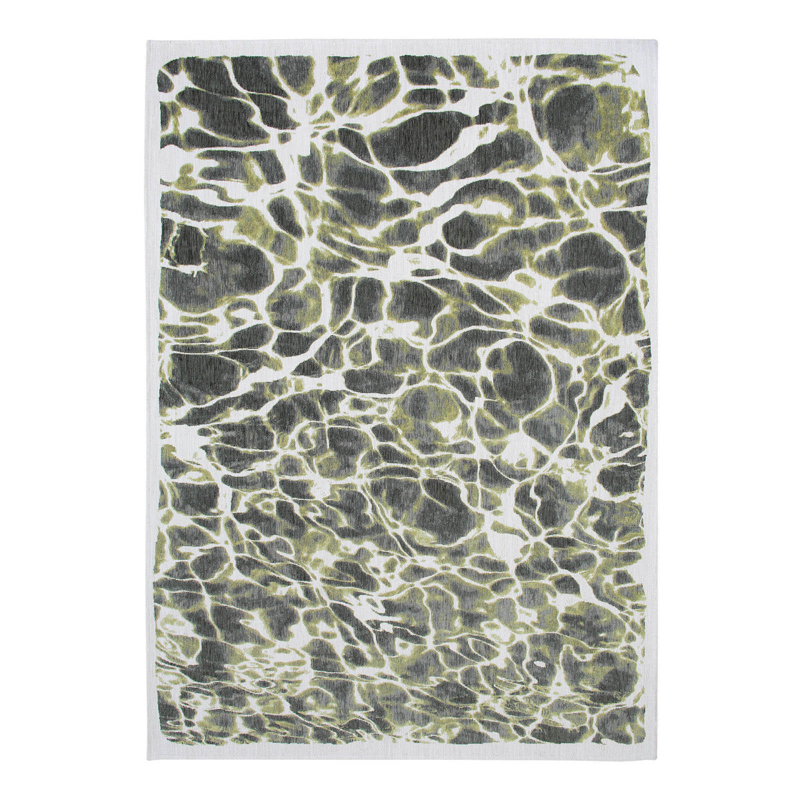 TEPPICH Flachgewebe BROOK Grün 280 x 390 cm - Grün, Textil (280/390cm) - Novatrend