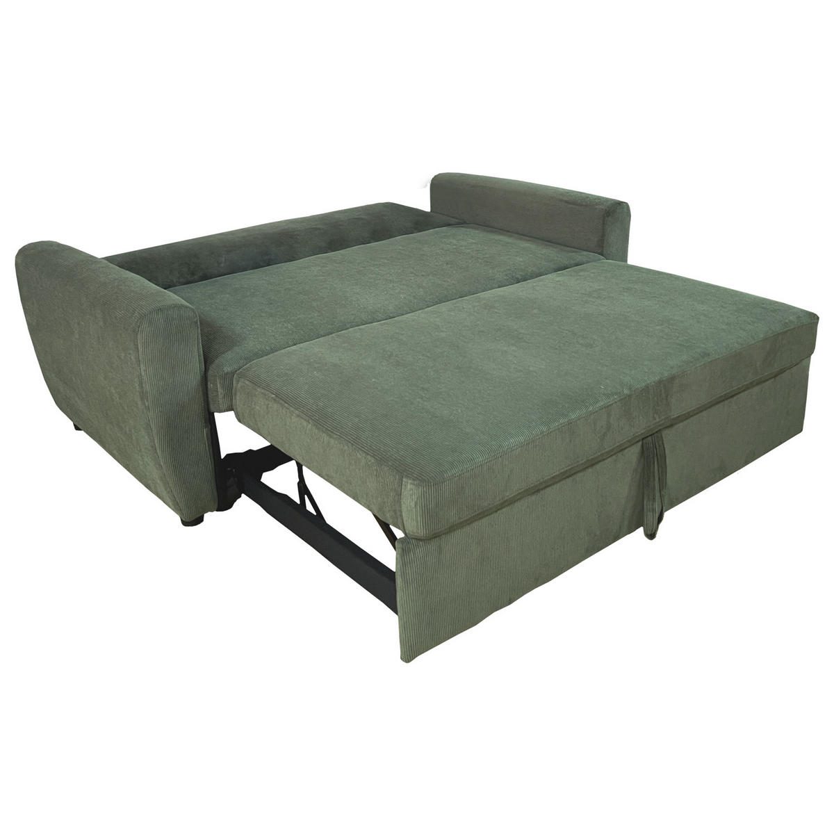 SOFA MATT GRÜN 2 PLÄTZE - Grün, Textil (93/85/169cm) - Happy Garden