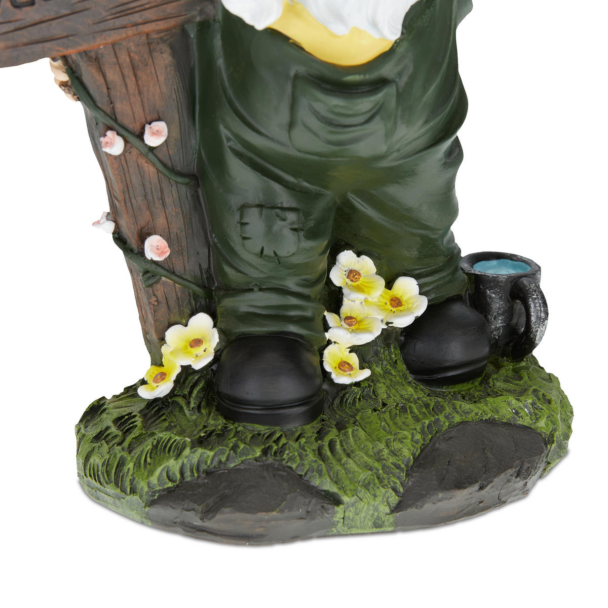 GARTENZWERG - Multicolor, Kunststoff (22/27/12cm) - Relaxdays