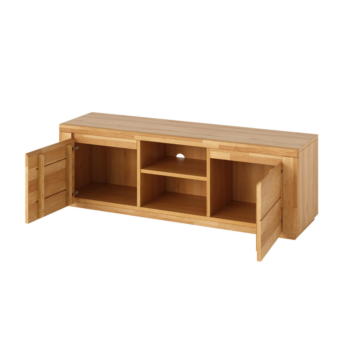 LOWBOARD Viborg - Buchefarben, Holz (37/47/140cm) - kiki design
