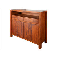 SIDEBOARD Akazie 120x45x100 honig lackiert BUENO #3005 - Braun, Holz (120/100/45cm) - Massivmoebel24