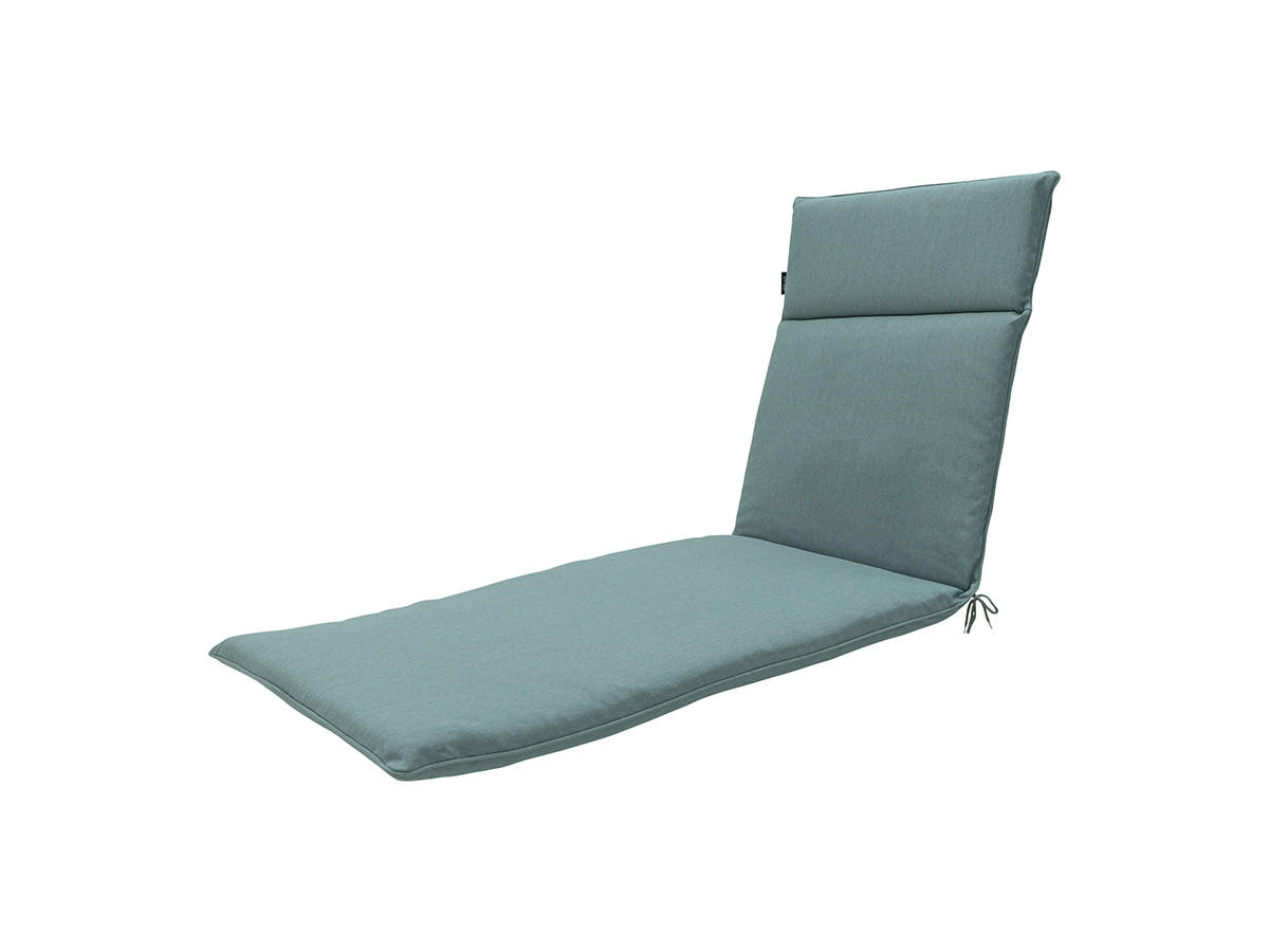 LIEGENAUFLAGE Canvas 190/60 cm - Silberfarben, Textil (60/7/190cm) - Madison